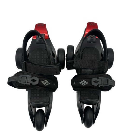 Cardiff Skate Co Model S3 Adjustable Strap Roller Skates Step in 3 Wheels - Picture 1 of 12